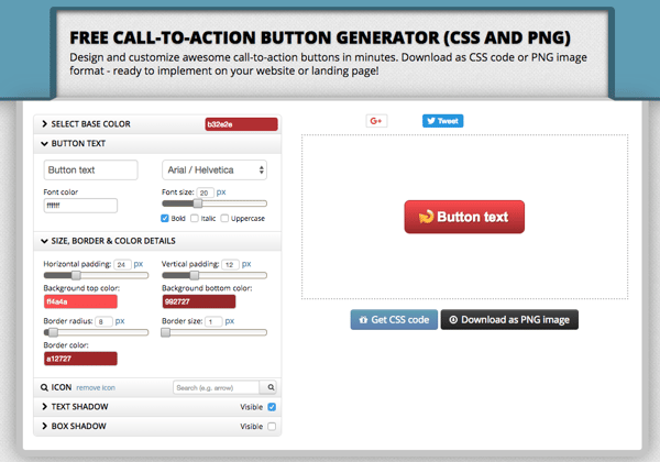 Button optimzer website