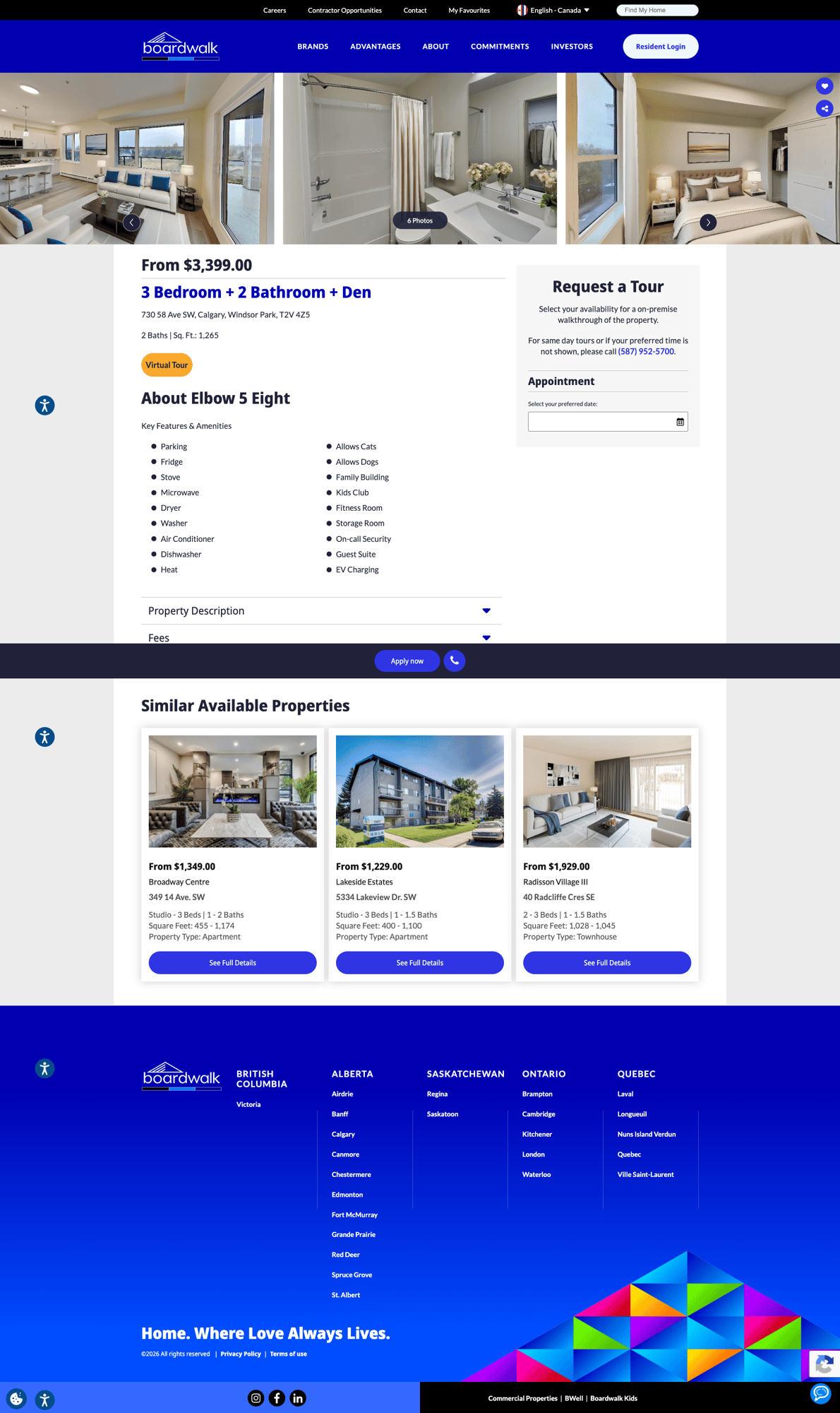 Bwalk Property Detail Page