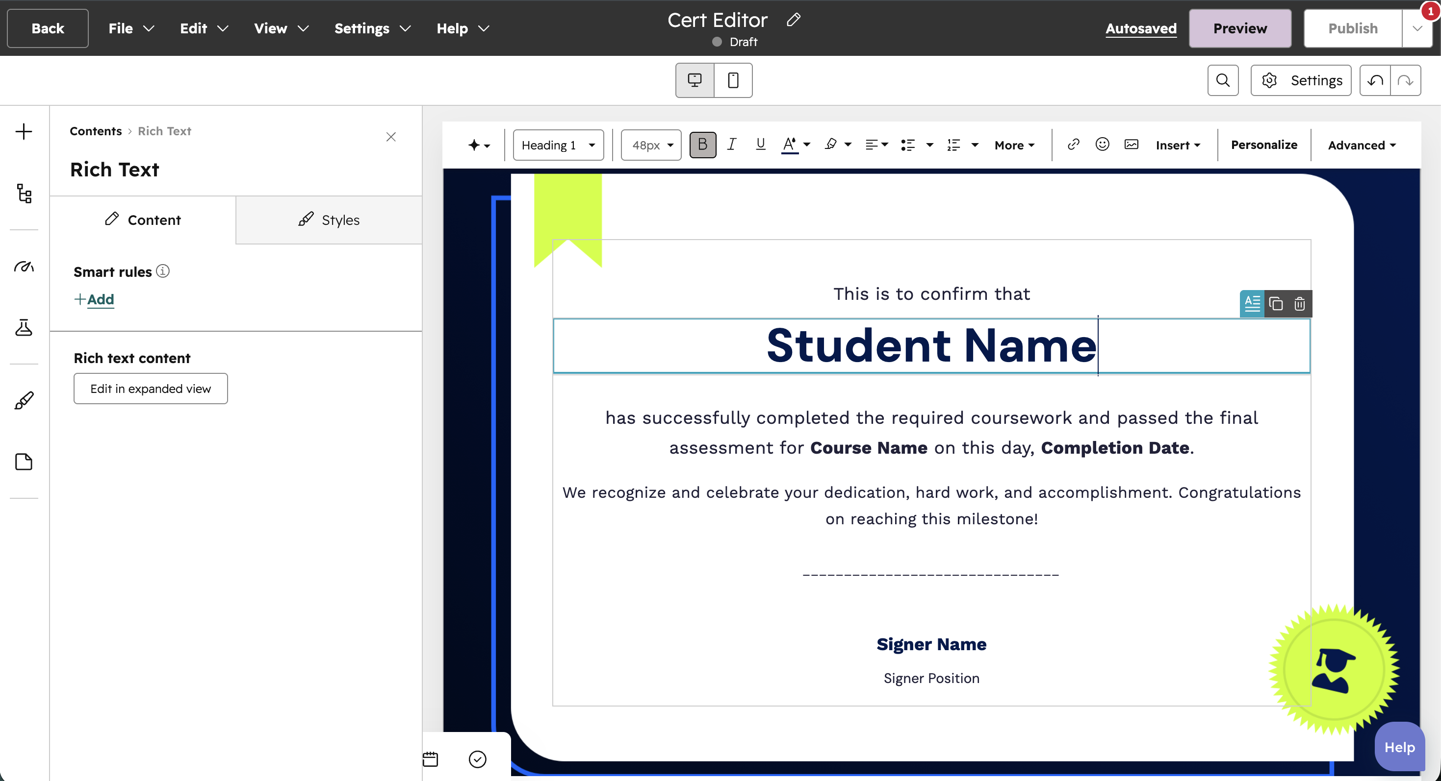 Cert-Editor