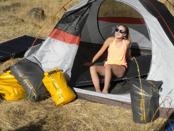 This campsites chill dad. Great ALPS Brands gear.